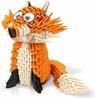 Actual product image Origami 3D fox 501 pieces