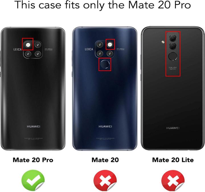 Actual product image Nalia Glitter cell phone case (Mate 20 Pro)
