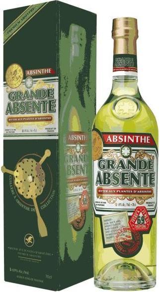 Image du produit Distilleries et Domaines de Provence Grande Absente (18 ans, 69 %, France, 1 x 70 cl, Absinthe)