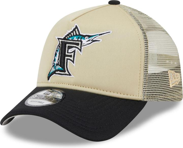 Produktbild New Era 9Forty Trucker Florida Marlins