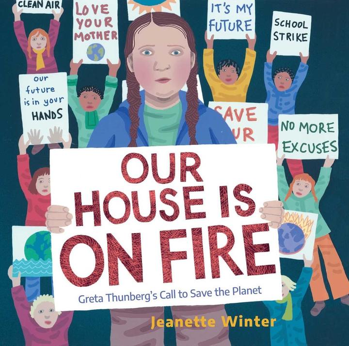 Immagine prodotto La nostra casa è in fiamme (Inglese, Jeanette Winter, 2019)
