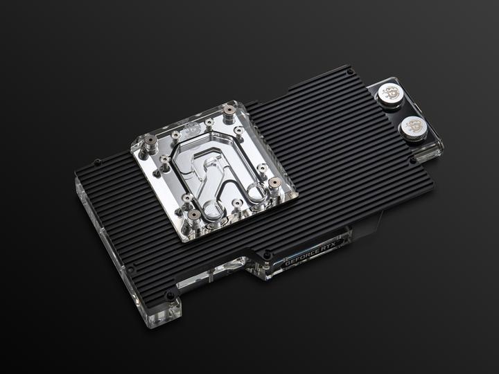 Actual product image Bitspower Waterblock with RTX 3090 backplate, Founders Edition