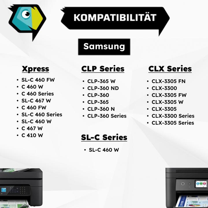 Immagine prodotto Inkadoo Toner compatibile con i toner Samsung CLT-K406S/ELS / K406, nero nero (FC)