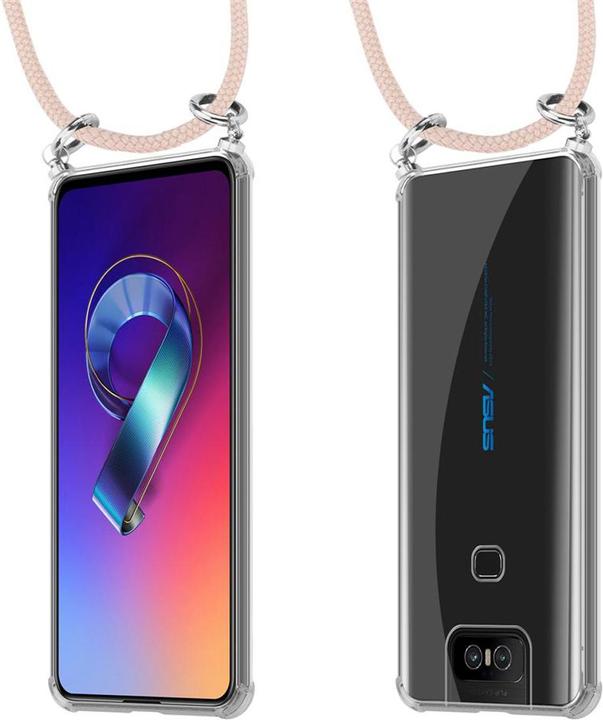 Produktbild Cadorabo TPU Handy Kette SILBER Cover