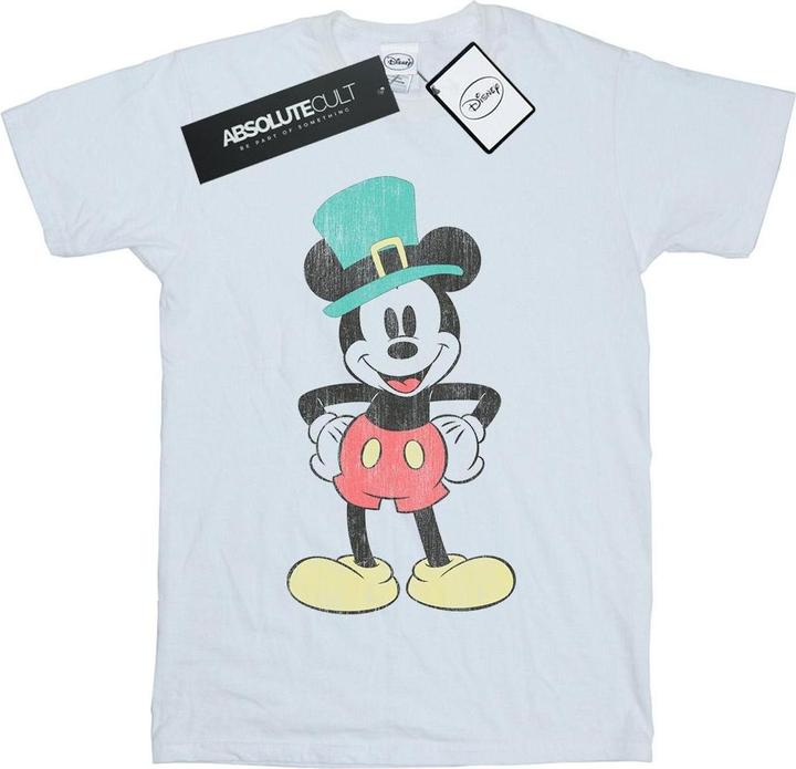 Produktbild Disney Mickey Mouse Leprechaun Hat TShirt (L)