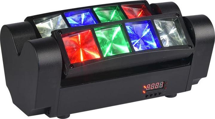 Light4Me SPIDER MKII TURBO - Efekt LED 8x3W RGBW (LED)