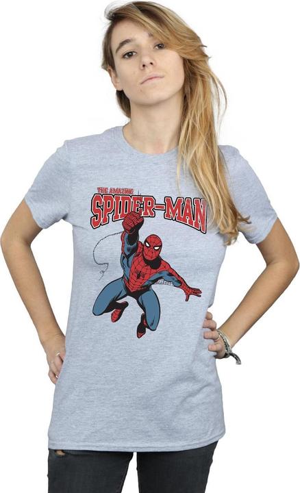 Immagine prodotto Spider-Man Leap Maglietta Ampia Donna (L)