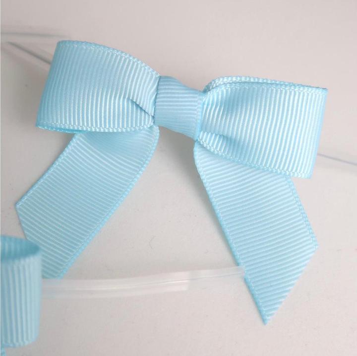 Actual product image Cut my Cookies Verschluss mit Schleife 10 Stück, Hellblau, Material (10 x)