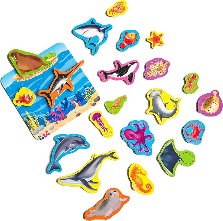 Immagine prodotto Giocare magneti creature del mare (Inglese)