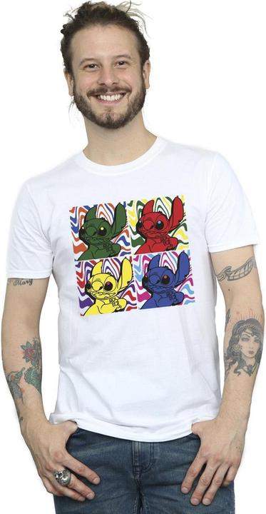 Image du produit Disney - T-shirt LILO & STITCH POP ART - Homme (XXL)