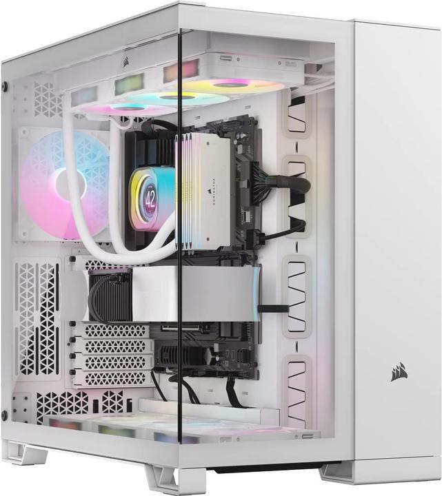 Corsair Case iCUE 6500X RGB Midi TG white (ATX, Mini-ITX, mATX)