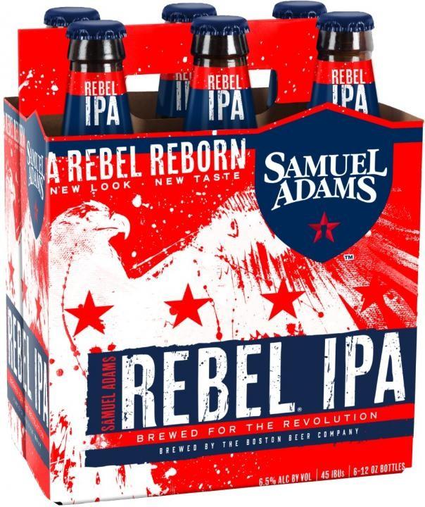 Boston Beer Company SAMUEL ADAMS Rebel IPA Cassa 24 x 355 ml / 6,5% USA (24 x 35,5 cl)