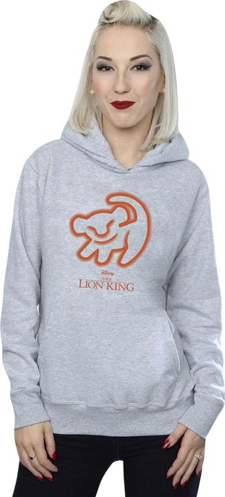 Immagine prodotto Disney The Lion King Cave Drawing Felpa con Cappuccio Donna (XXL)