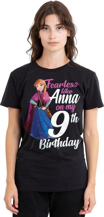 Immagine prodotto Disney Frozen Fearless Like Anna Maglietta Nono Compleanno Adulto Unisex (XXL)