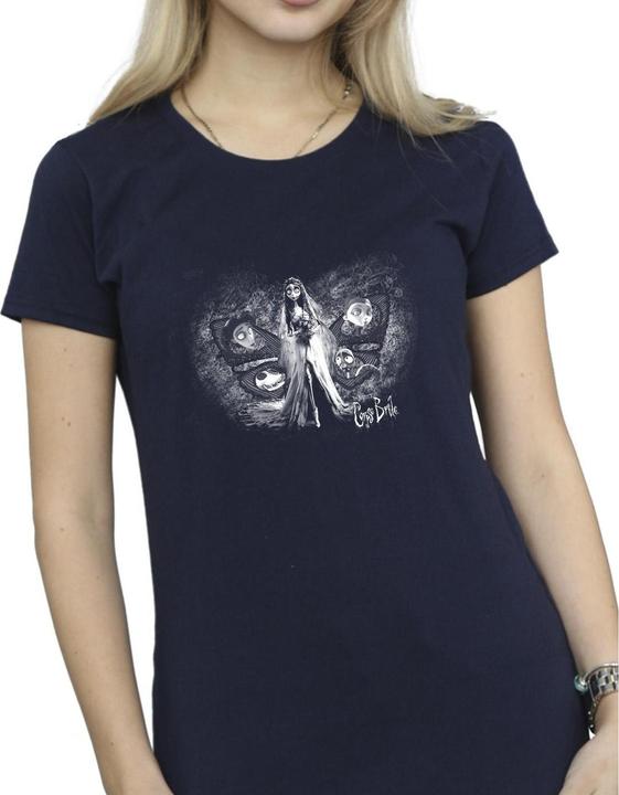 Immagine prodotto Corpse Bride Emily Butterfly Maglietta Donna (L)