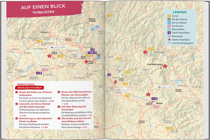Produktbild OUTDOOR GUIDE Reiseführer Toskana