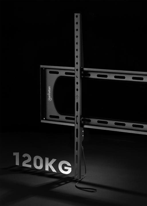Image du produit Manhattan Support mural TV ultra-plat avec une capacité de charge particulièrement élevée pour les grands (Mur, 120", 120 kg)