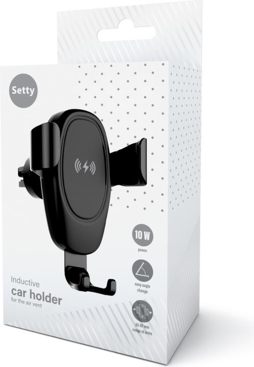 Actual product image Setty car holder IUS-01 inductive