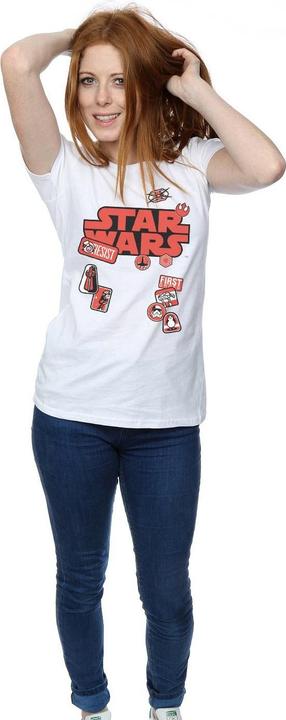 Image du produit Star Wars - T-shirt THE LAST JEDI BADGES - Femme (S)