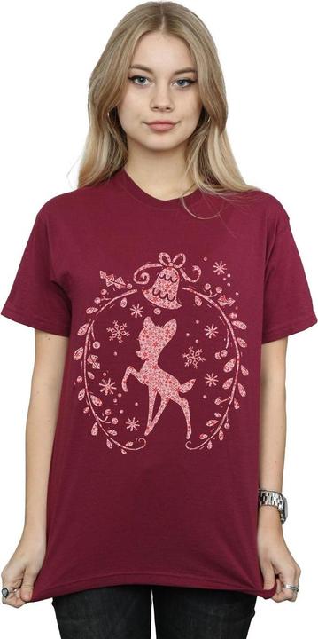 Produktbild Disney Bambi Christmas Wreath TShirt (L)