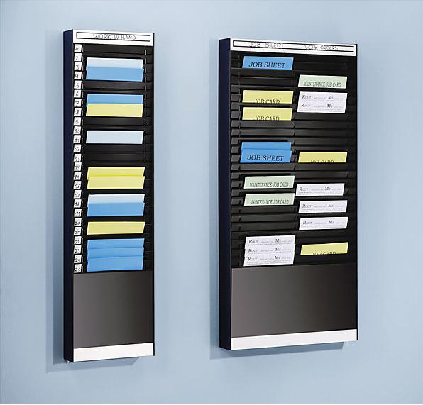 Immagine prodotto Display developments Lavagna di smistamento dei documenti, 1 x 18 scomparti, UNI A5, posizione (A5)