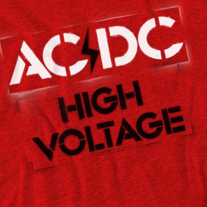 Image du produit AC/DC - T-shirt HIGH VOLTAGE - Adulte (XL)