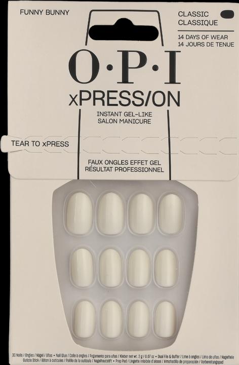 Produktbild OPI Xpress/On Nail Art (Kunstnägel, Weiss)