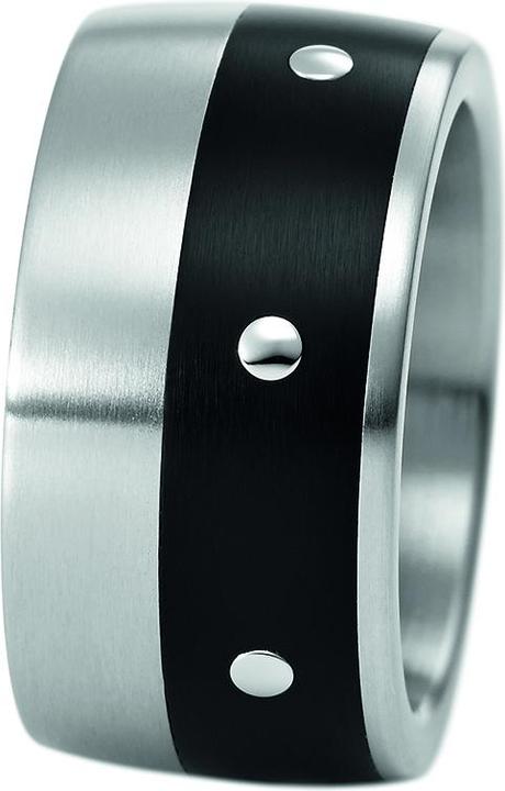 Immagine prodotto Xen Anello con ceramica nera 12 mm (48)