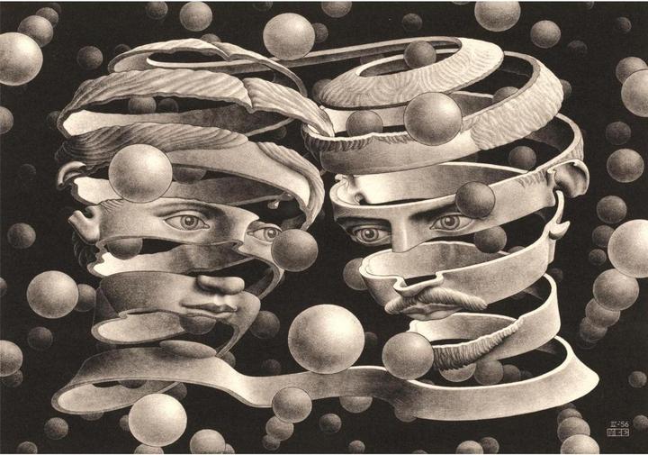 Actual product image Clementoni Puzzle Escher g (1000 pieces)