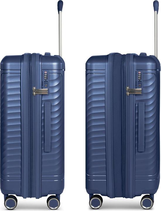 Actual product image Picard Vienna 4 Rollen Trolley M 65 cm mit Dehnfalte (64 l, M (50 - 90l))