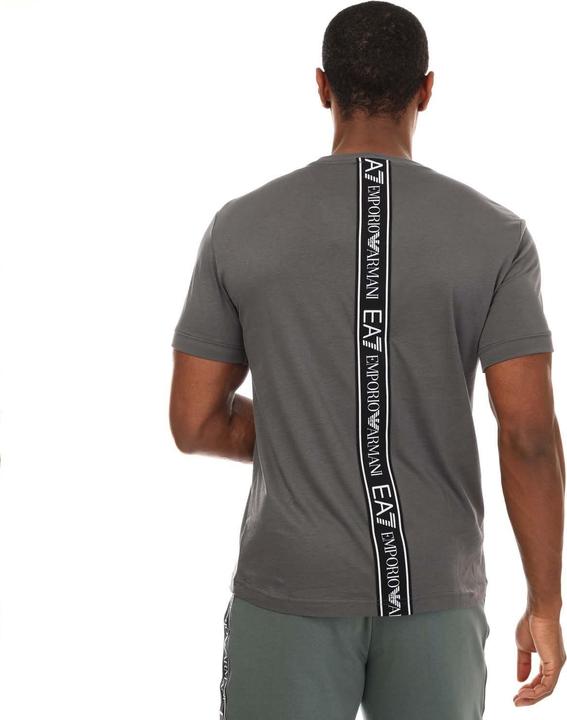 Actual product image Emporio Armani Mens Series Logo Cotton T-Shirt (S)