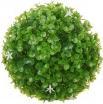 Immagine prodotto Ibergarden palla rotonda 17cm foglie verdi fiori bianchi