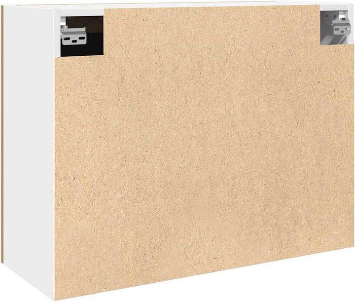 Produktbild VidaXL Hängeglasschrank Artisan-Eiche 80x31x60 cm Holzwerkstoff Küchenschrank (80 x 31 x 60 cm)