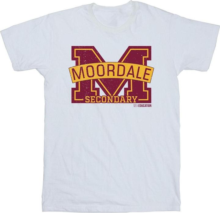 Produktbild Netflix Sex Education Moordale Cracked M Logo 2 TShirt (XXL)
