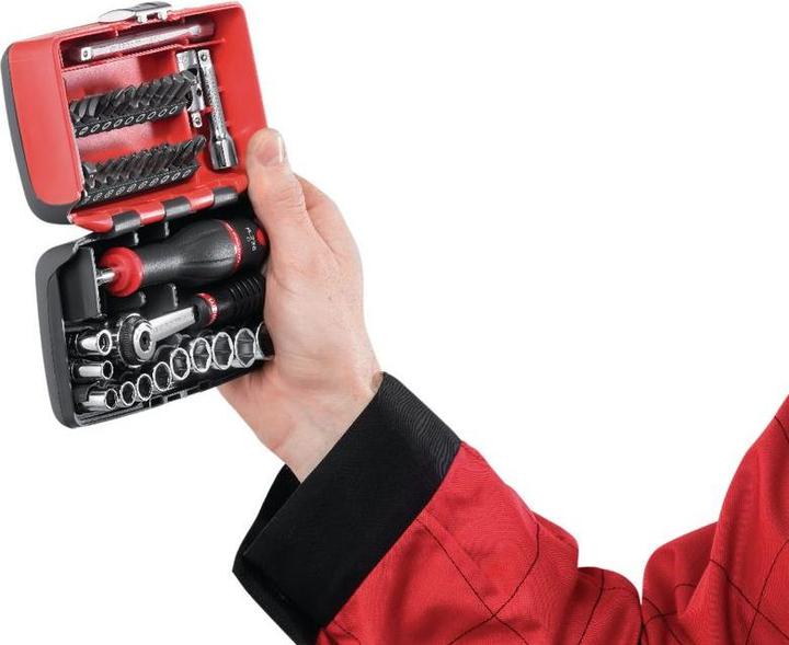 Actual product image Facom Socket wrench set metric 1/ (1/4")