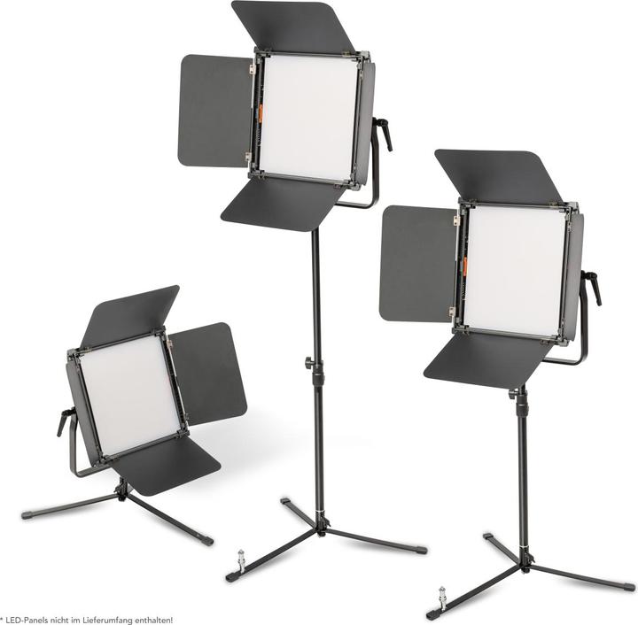 Actual product image Walimex pro pro 23090 floor lamp tripod BL-K + center column (150 cm, 15 kg)