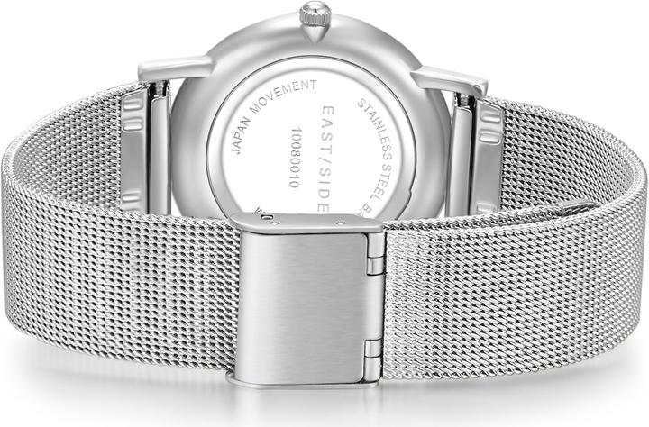 Actual product image Eastside Ladies quartz watch Cassina stainless steel silver - 9736 (Analogue wristwatch, 33 mm)