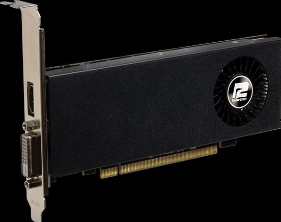 Actual product image Powercolor Dragon AXRX 550 4GBD5-HLE Graphics Card AMD Radeon RX 550 GDDR5 (4 GB)