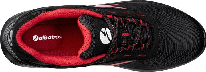 Actual product image Albatros GRID LOW SRC 648710210000043 Safety shoe S3 Shoe size (EU): 43 Black, Red 1 pair (S3, 43)