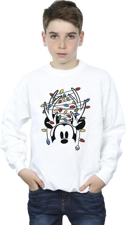 Image du produit Disney - Sweat MICKEY MOUSE CHRISTMAS HEAD LIGHTS - Garçon (152, 158)