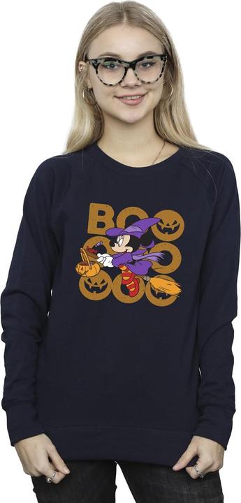 Actual product image Disney Womens/Ladies Boo Minnie Mouse Witch Sweatshirt (XXL)