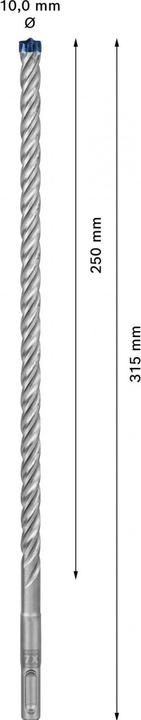 Actual product image Bosch Professional Zubehör Expert SDS plus-7X (10 millimetres)