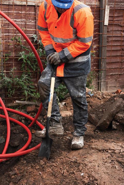 Actual product image Silverline Digging spade 1100 mm