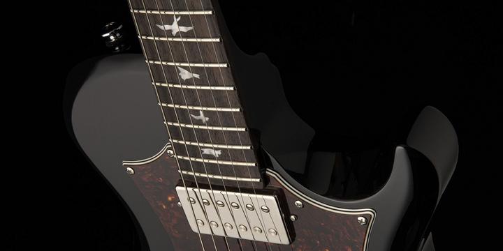Actual product image PRS SE Starla Stoptail - Black (Electric guitar, Rosewood, mahogany)
