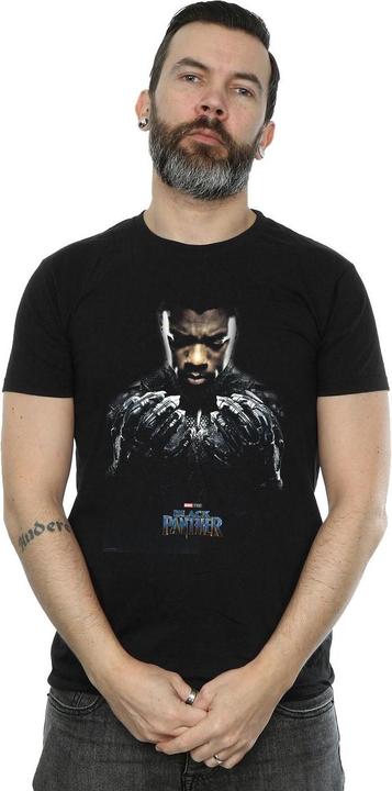 Immagine prodotto Maglietta Uomo Black Panther T'Challa Poster (L)