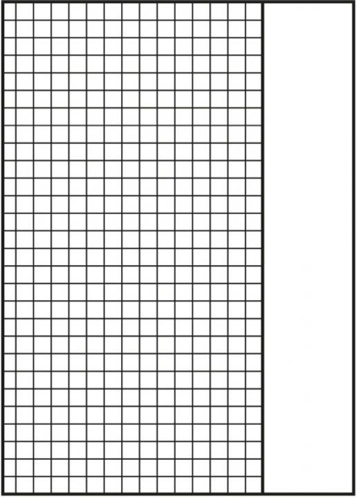 Actual product image Oxford Exercise book, A4, ruling 26 (A4, Checked, Hardcover)