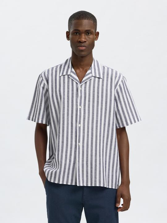 Produktbild Slhrelaxnew-Linen Shirt Ss Resort (L)