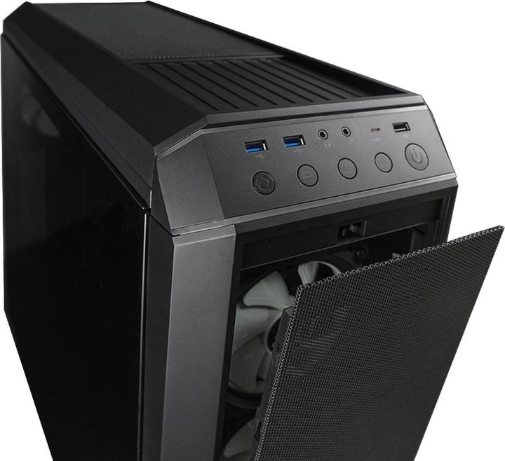 Immagine prodotto Chieftec Geh STALLION III Vetro temperato - Torre - nero (mATX, ATX, Mini-ITX)