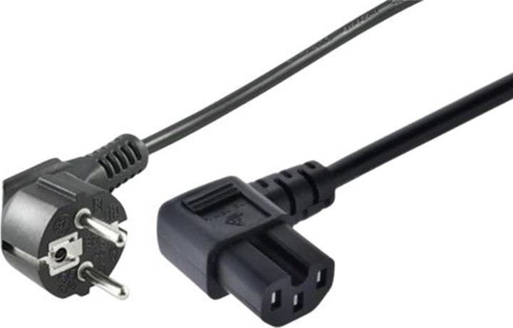 Produktbild MicroConnect Power Cord CEE 7/7 - Angled