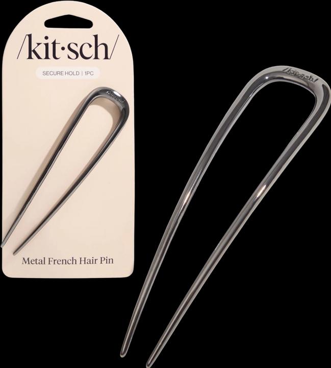 Kitsch Haarnadel Hämatit